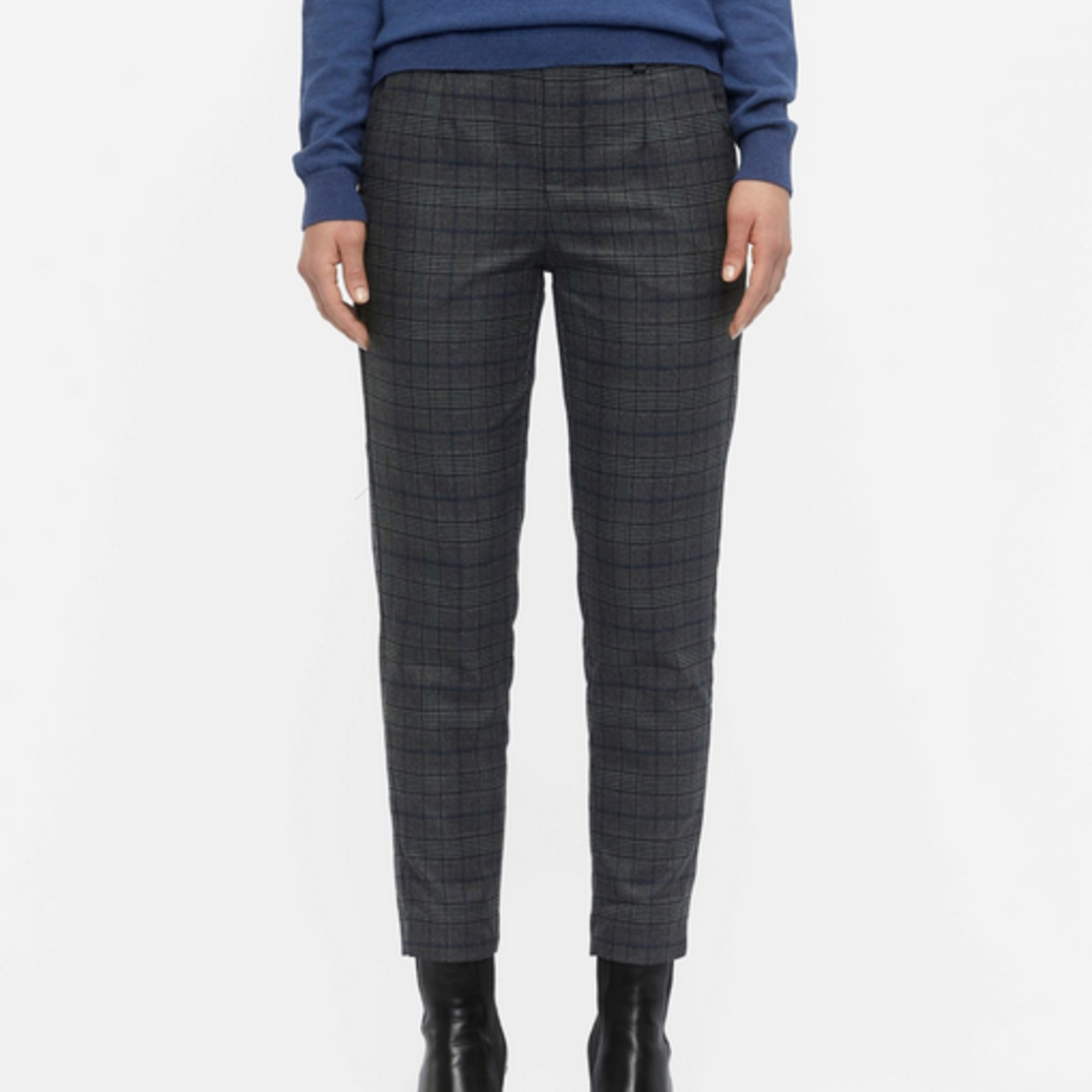 OBJECT OBJECT - Broek Lisa grey/bijou blue