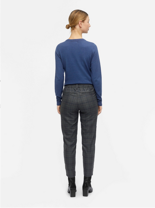 OBJECT OBJECT - Broek Lisa grey/bijou blue