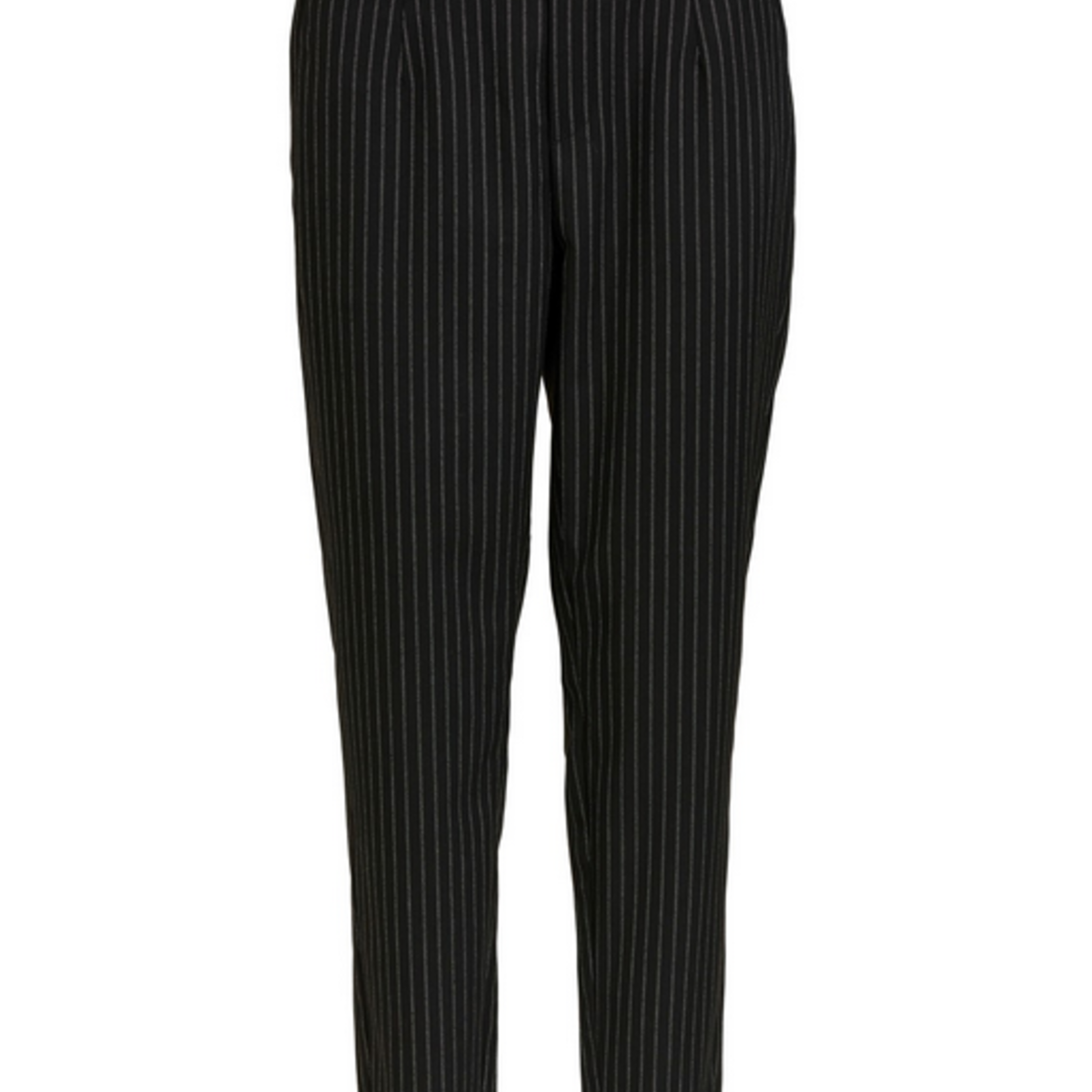 OBJECT OBJECT - Broek Lisa zwart krijtstreep