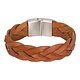 BRACE BRACE - Armband cognac maat 20,5