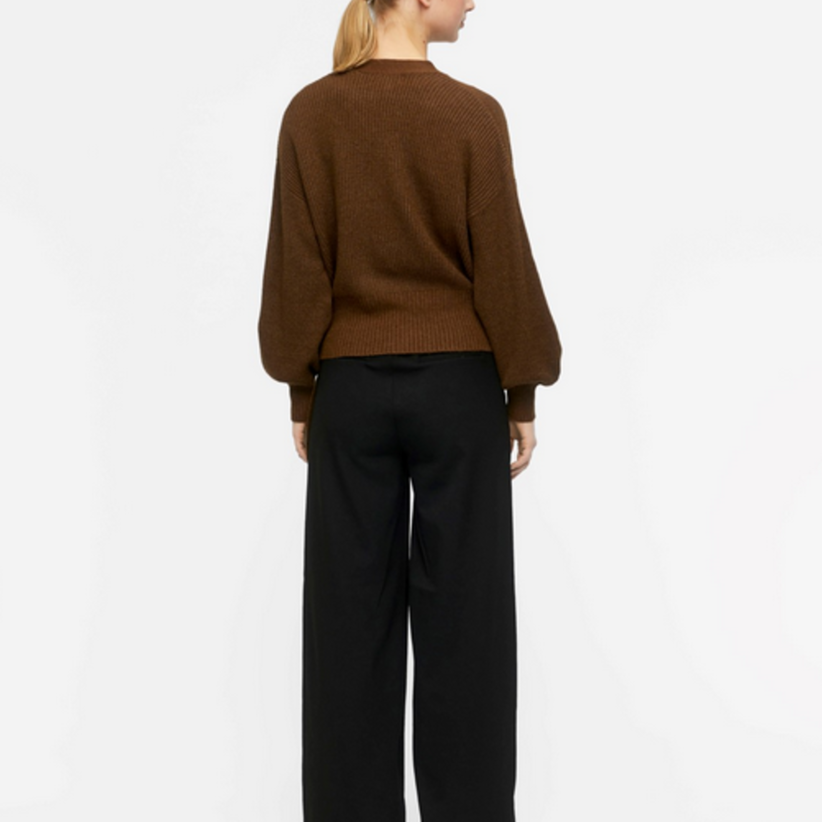 OBJECT OBJECT - Wikkelvestje  Malena  dark earth