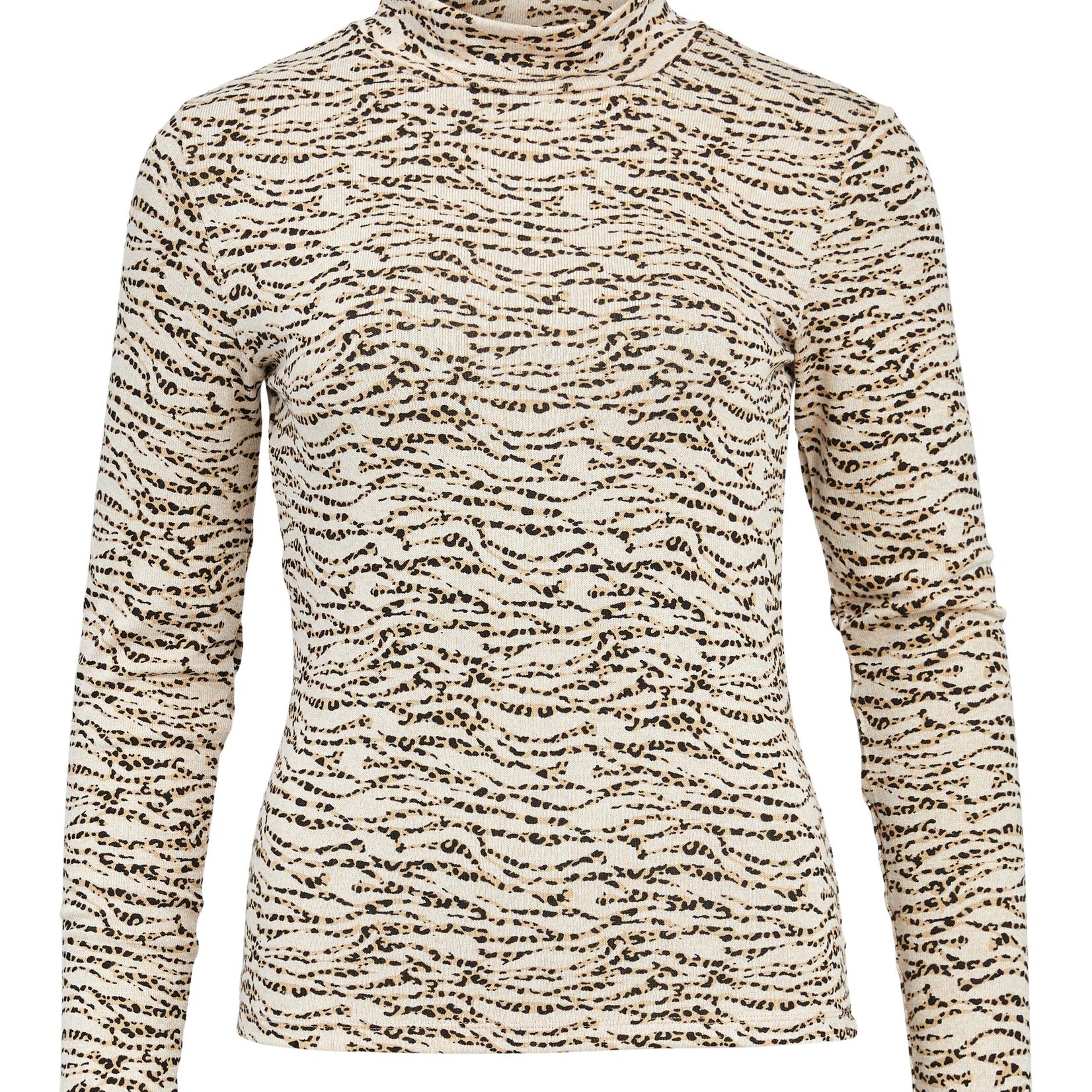 OBJECT OBJECT - Top Anika sandshell/black MAAT XS