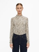 OBJECT OBJECT - Top Anika sandshell/black MAAT XS