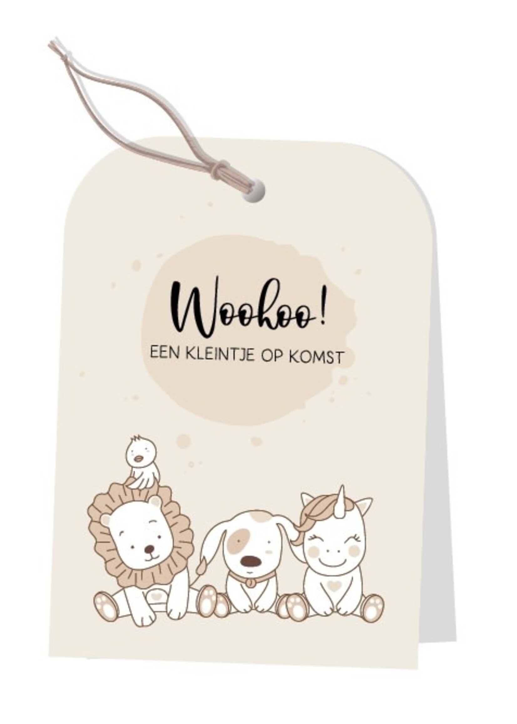 JOTS JOTS - Kaart A6 Een kleintje op komst
