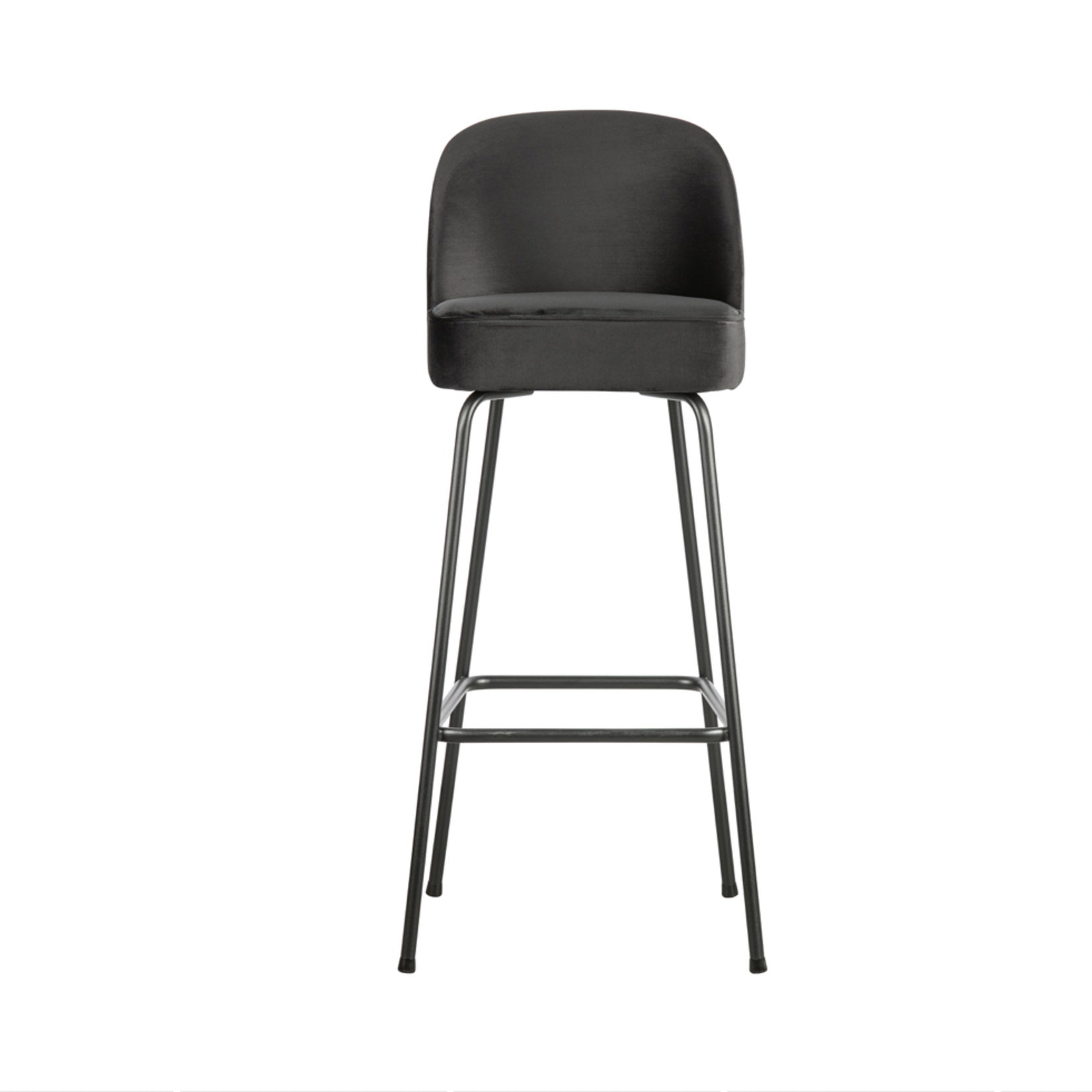 BE PURE BE PURE - Vogue fluweel barstoel inkt 80cm