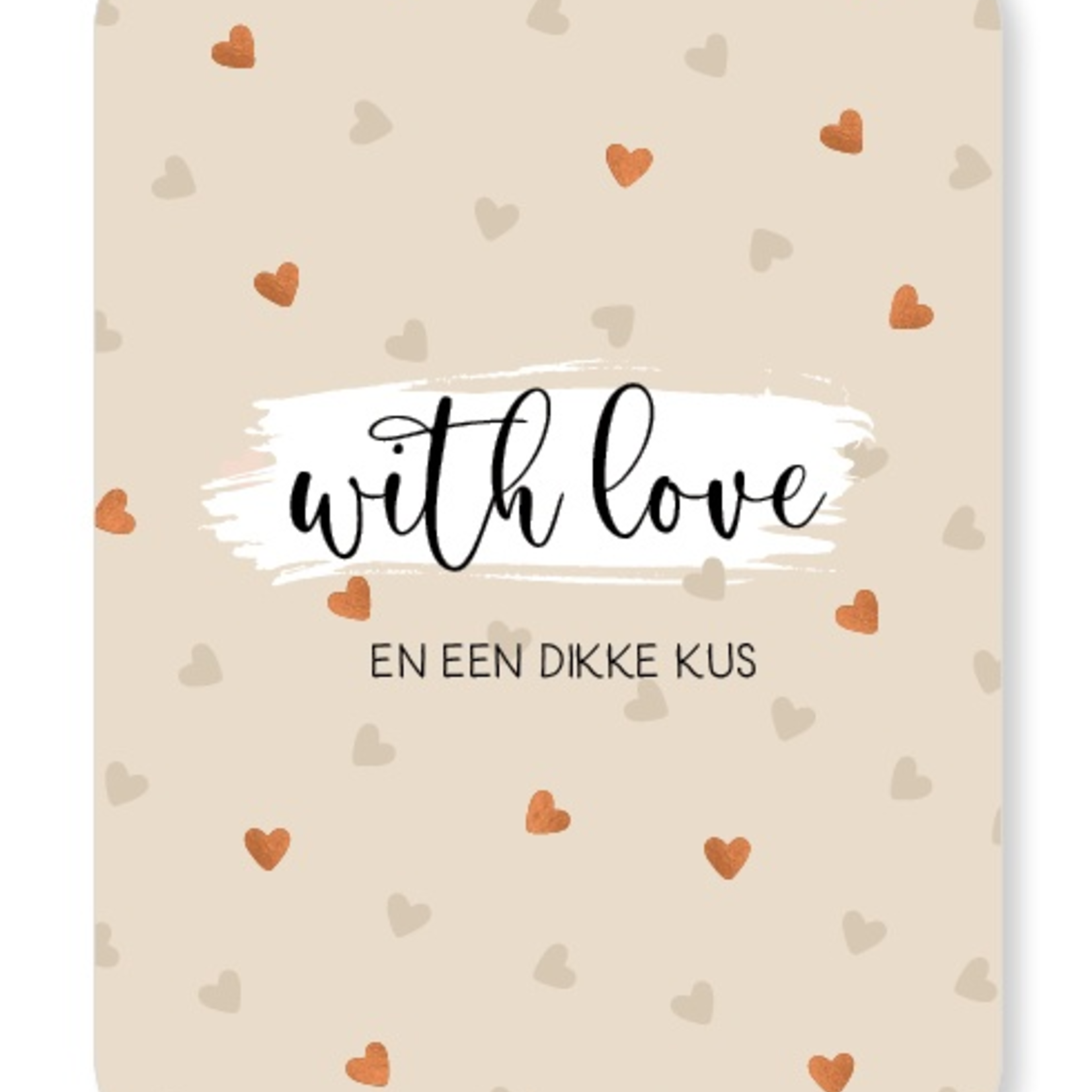 JOTS JOTS - Kaart NU-14 A5 With love