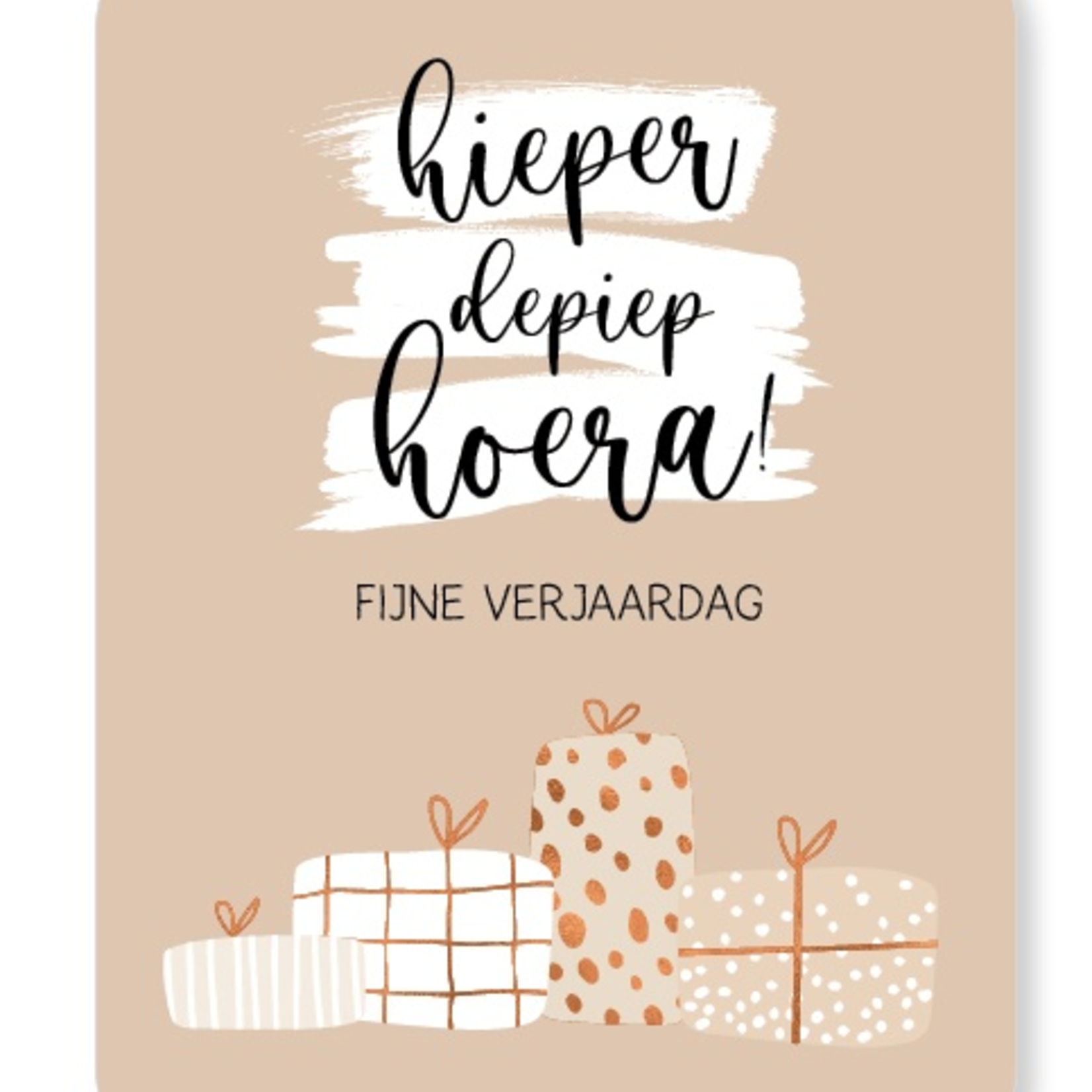 JOTS JOTS - Kaart NU-07 A5 Hieperdepiep hoera