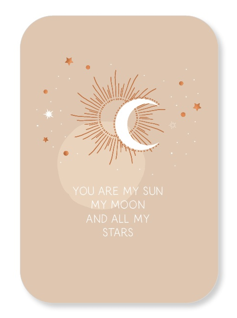 JOTS JOTS - Kaart NU-06 A5 You are my sun