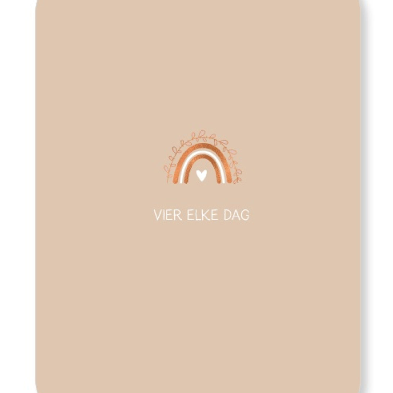 JOTS JOTS - Kaart NU-17 A5 Vier elke dag