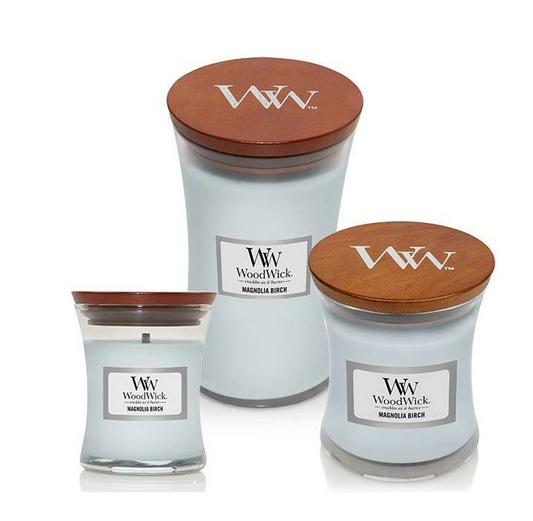 WOODWICK WOODWICK - Candle Magnolia Birch