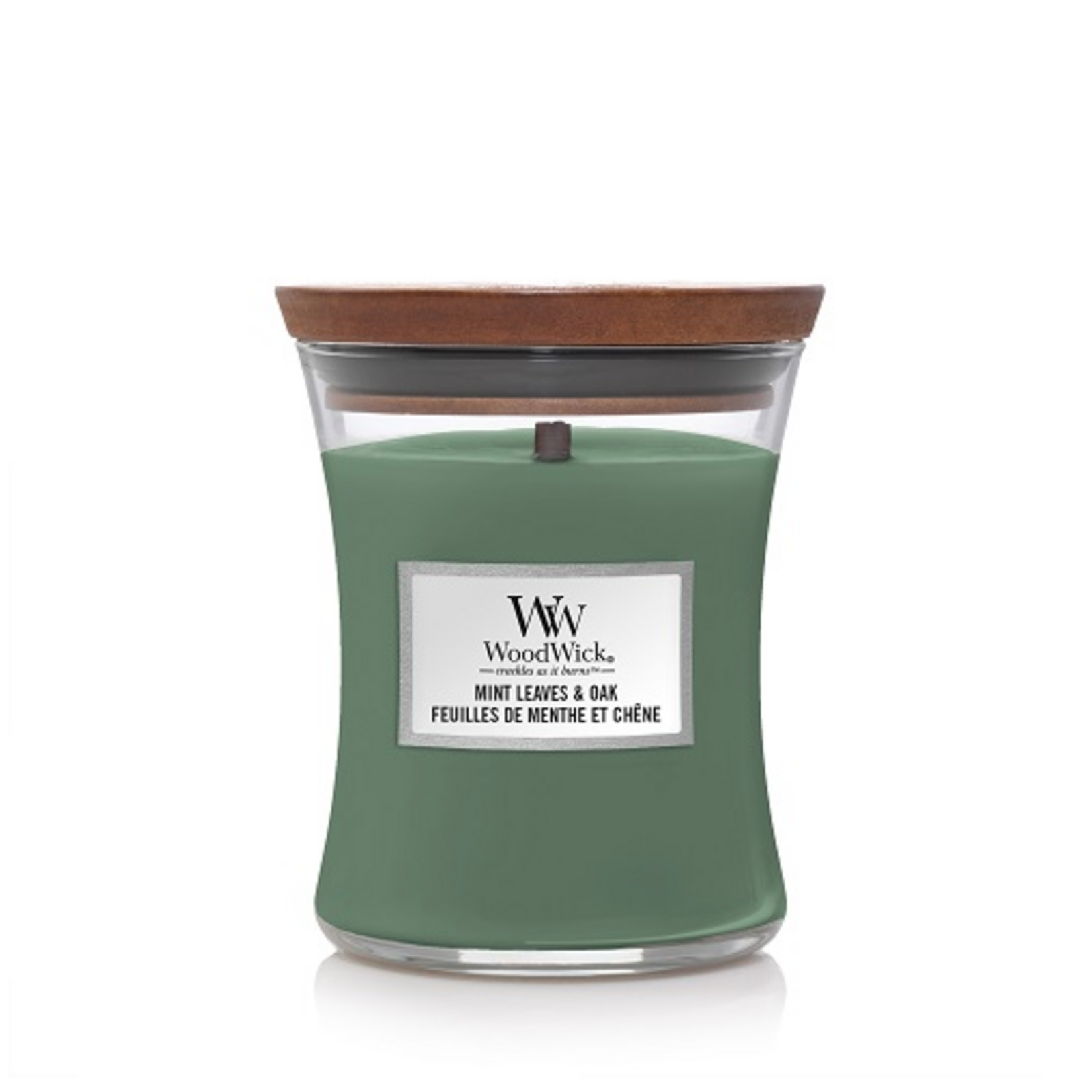 WOODWICK WOODWICK - Candle mint leaves & Oak