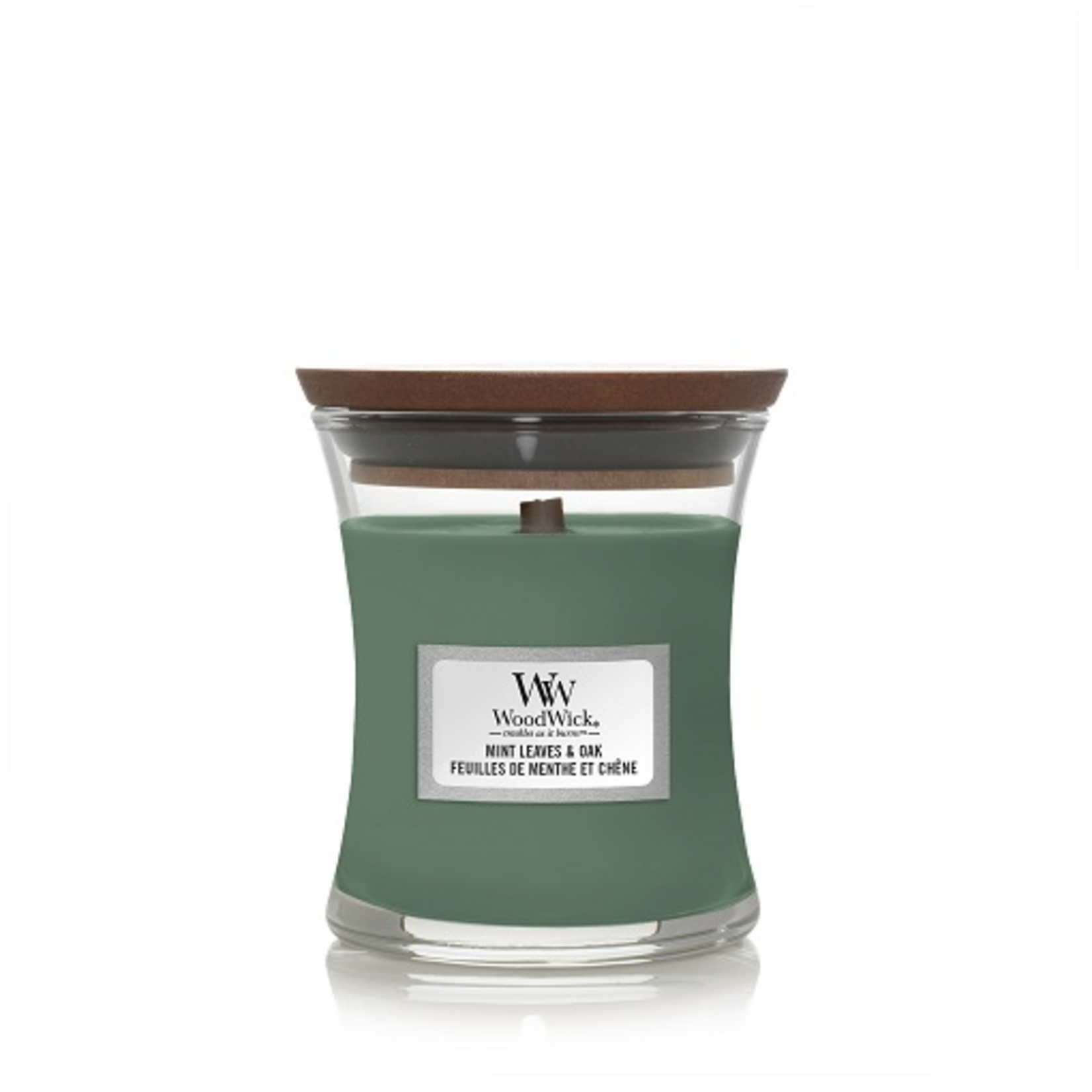 WOODWICK WOODWICK - Candle mint leaves & Oak