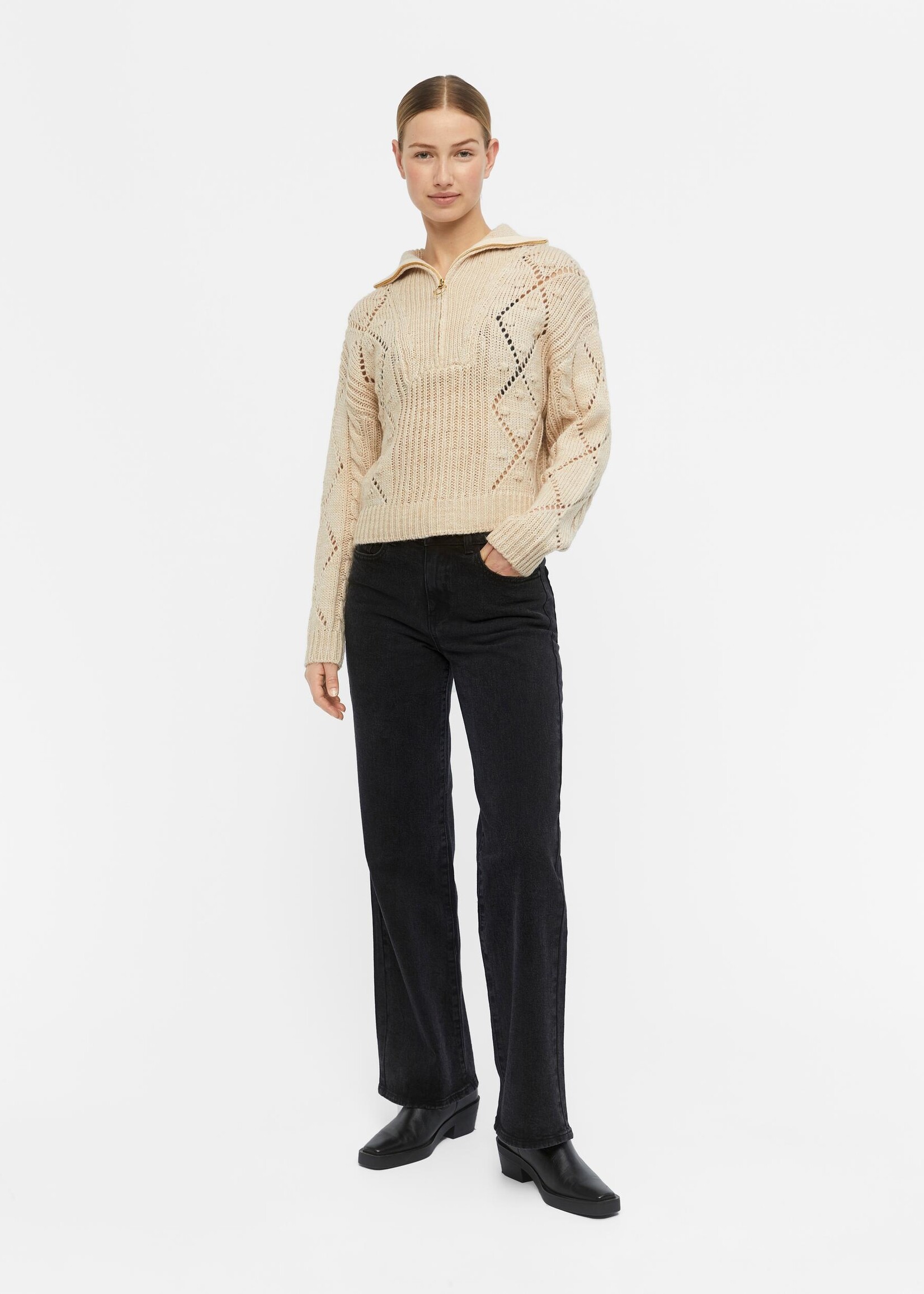 OBJECT OBJECT - Pullover Kelly sandshell