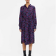 OBJECT OBJECT - Shirt dress holly clematis blue/flower