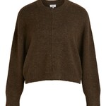 OBJECT OBJECT - Pullover knit Jabbie dark earth