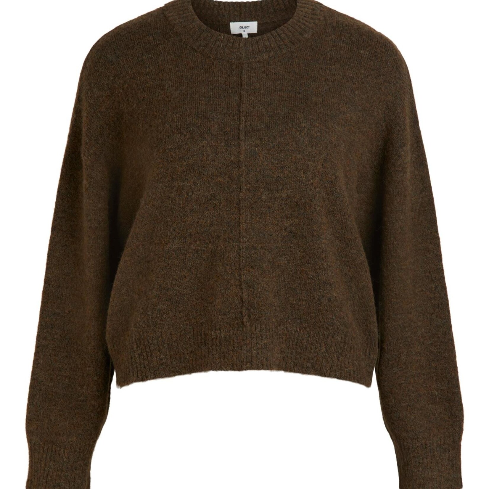 OBJECT OBJECT - Pullover knit Jabbie dark earth