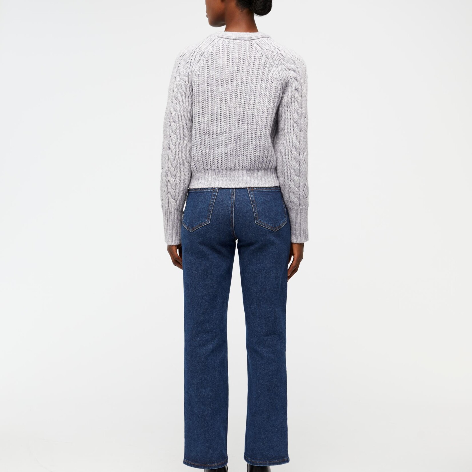 OBJECT OBJECT - Vest Kelly gebreid lavendel