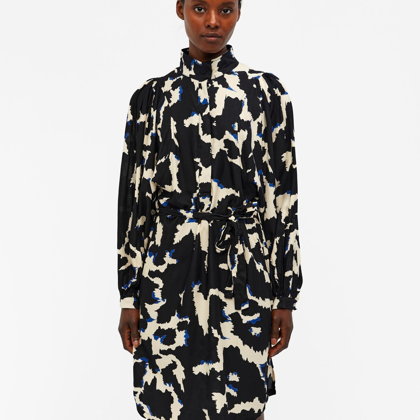 OBJECT OBJECT - Jurk Limia black/graphic maat 36