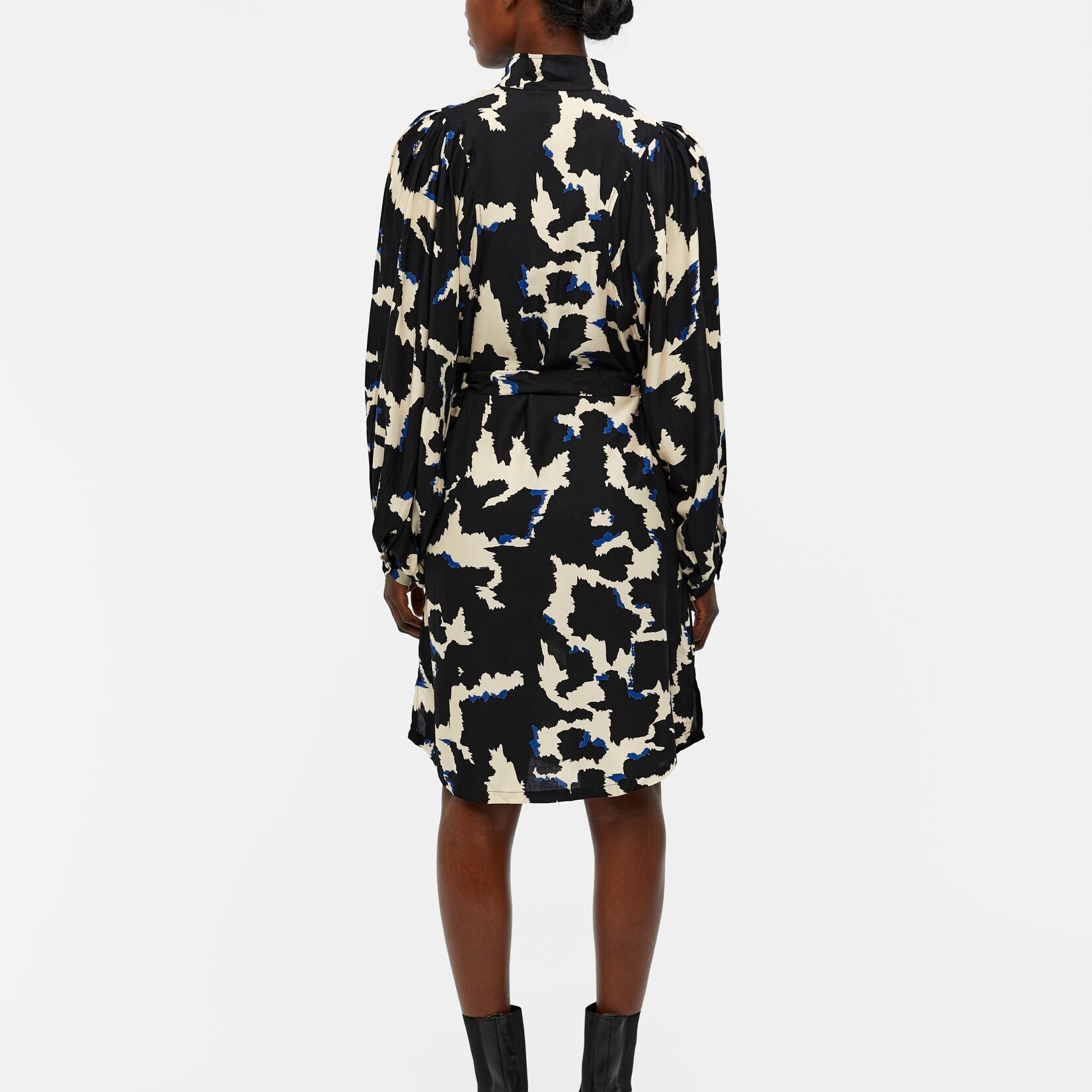 OBJECT OBJECT - Jurk Limia black/graphic maat 36