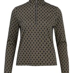 OBJECT OBJECT - Top Anasofia sky captain/jacquard
