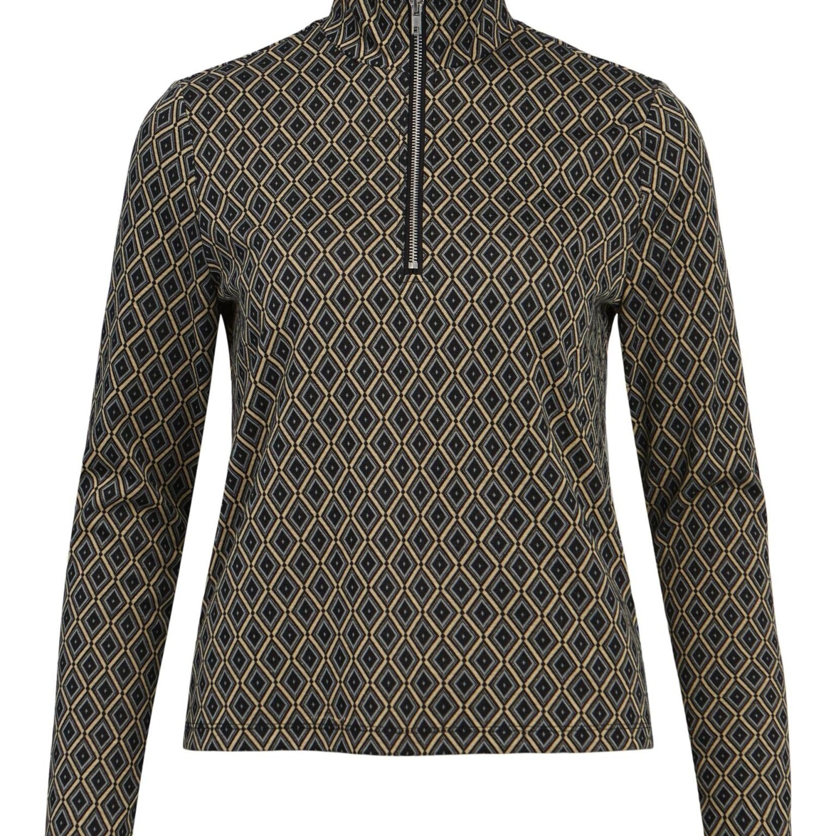 OBJECT OBJECT - Top Anasofia sky captain/jacquard MAAT XS