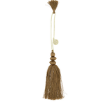 ZUSSS ZUSSS - Hanger met kwast goud