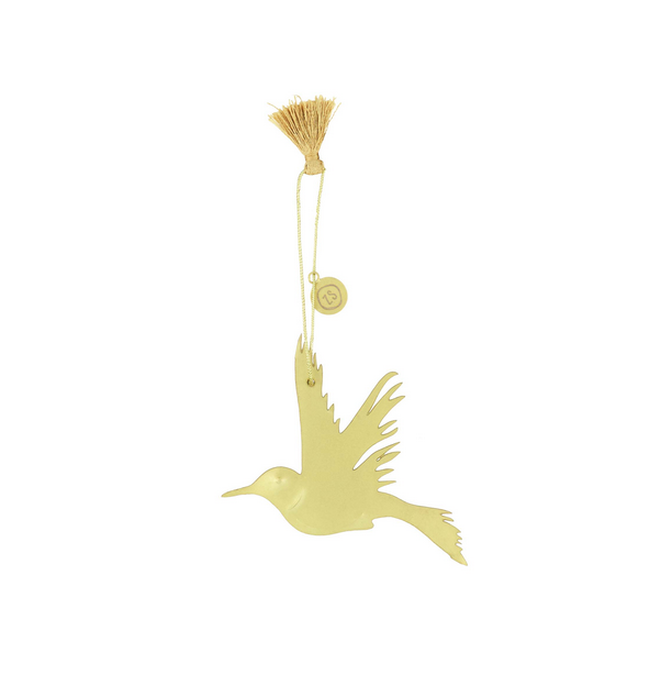 ZUSSS ZUSSS - Metalen hanger vogel goud