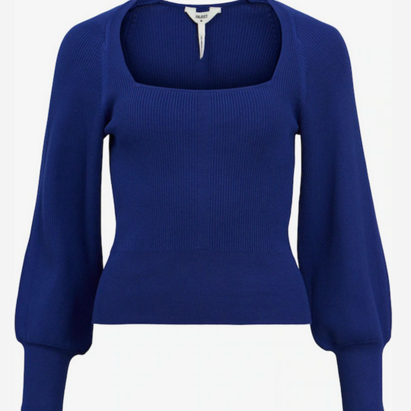 OBJECT OBJECT - Gebreide trui agnes clematis blauw
