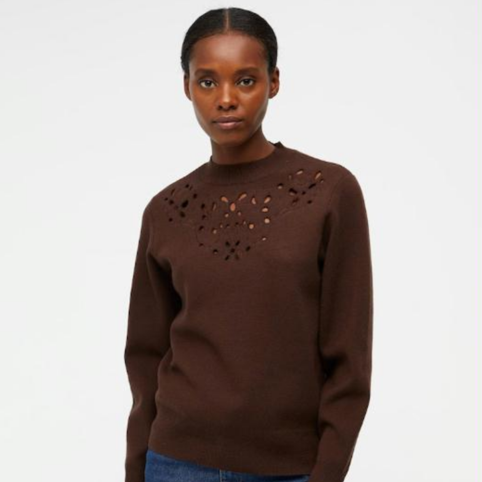 OBJECT OBJECT - Pullover gebreid Reynard high java