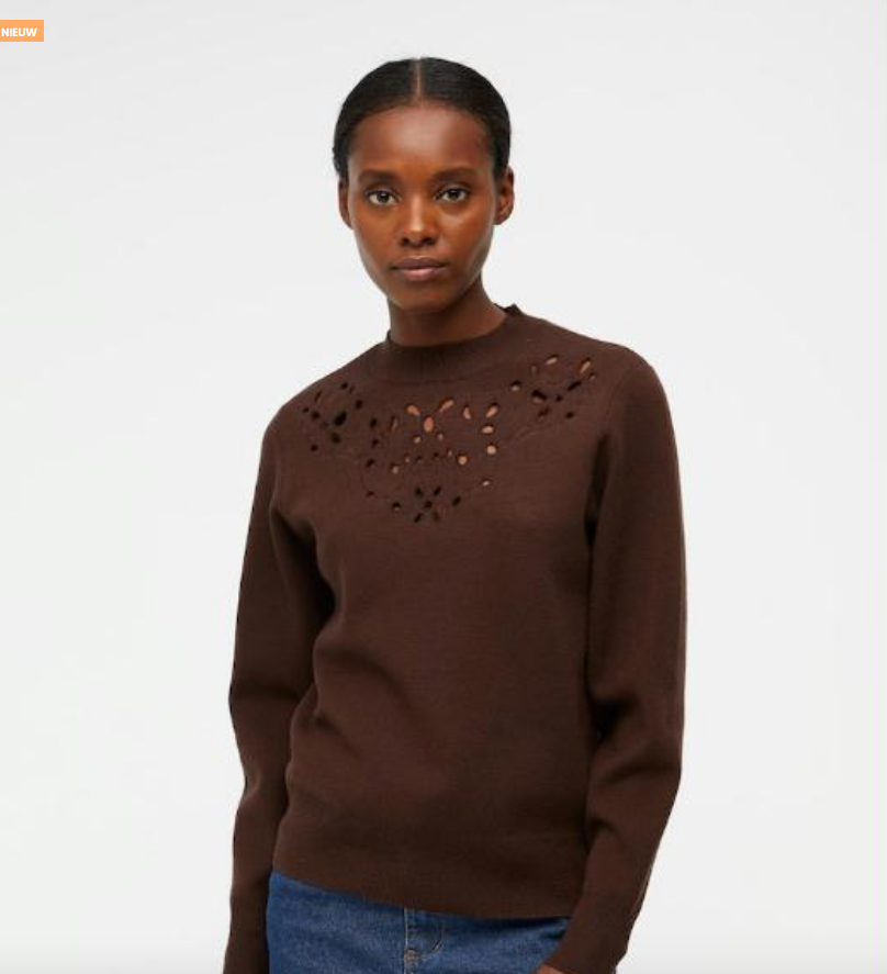 OBJECT OBJECT - Pullover gebreid Reynard high java