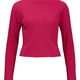 OBJECT OBJECT - Top/trui Luna lurex gebreid magenta maat M