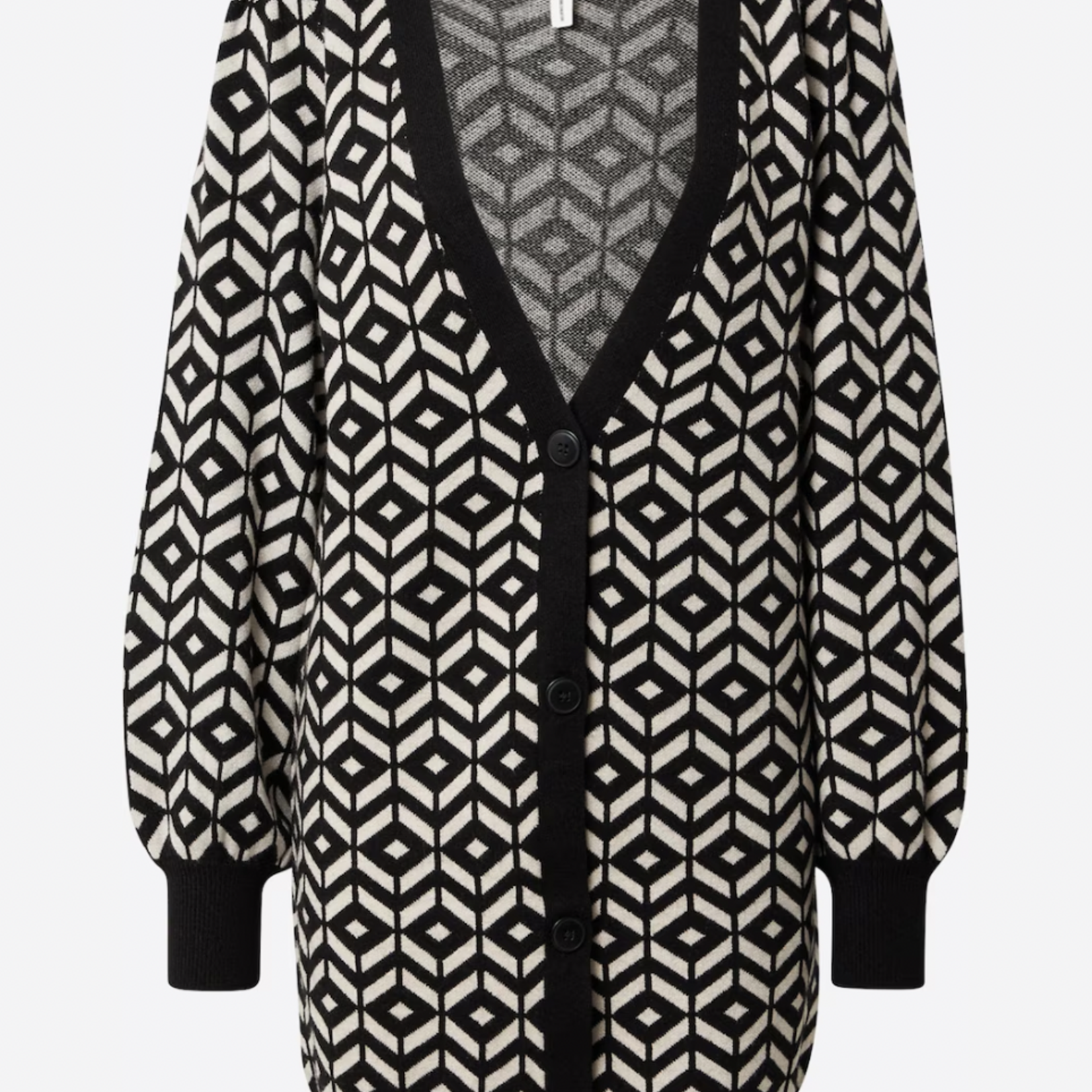 OBJECT OBJECT - Vest Thess  black/silver gray MAAT S