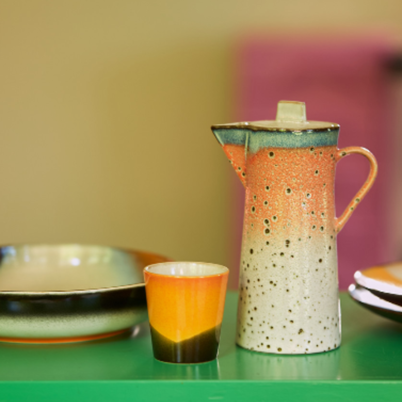 HKLIVING HKLIVING - 70's Kofffie mok Sunshine ACE7188