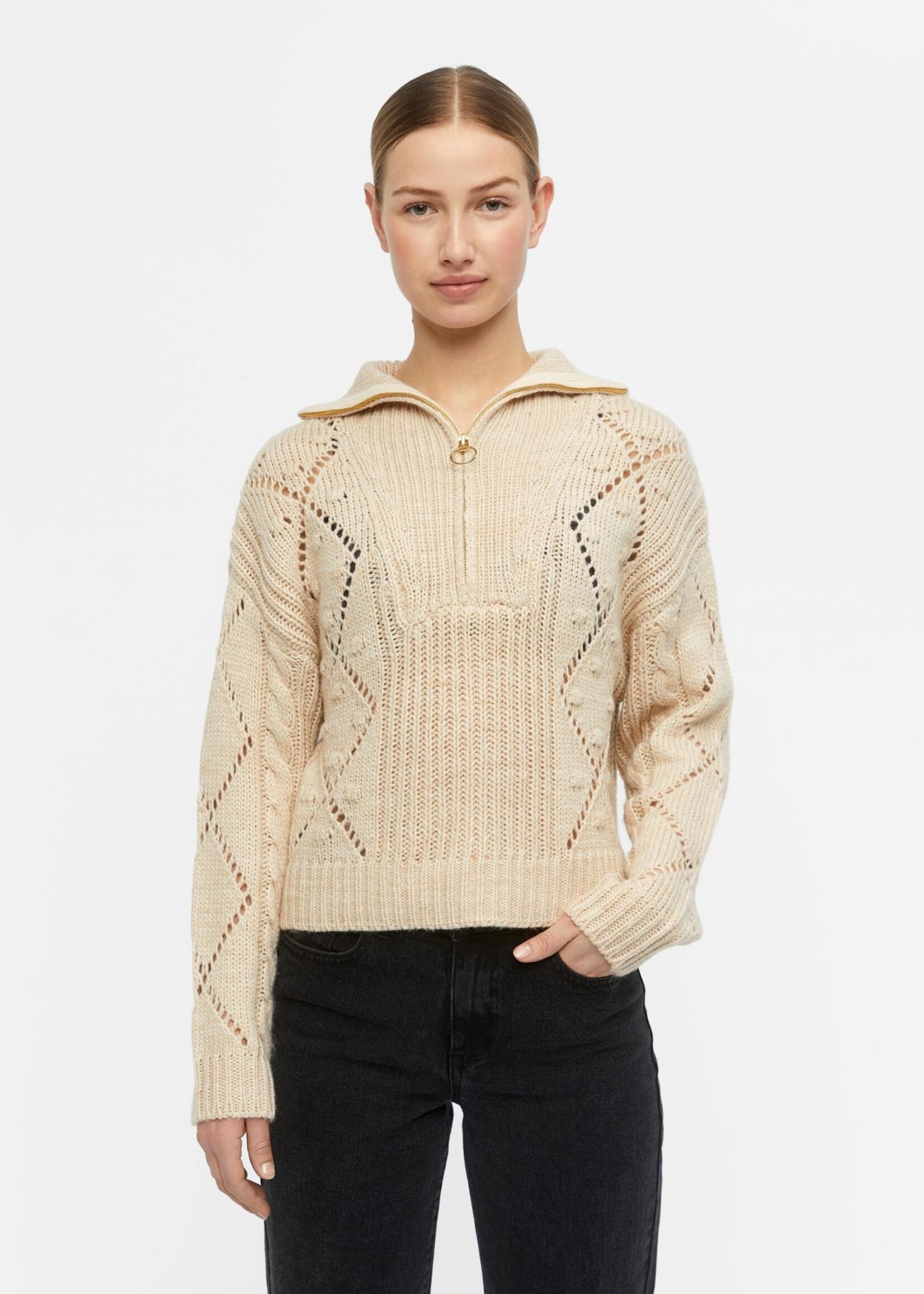 OBJECT OBJECT - Pullover Kelly sandshell