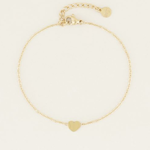 MY JEWELLERY MY JEWELLERY - Armband klein hartje zilver