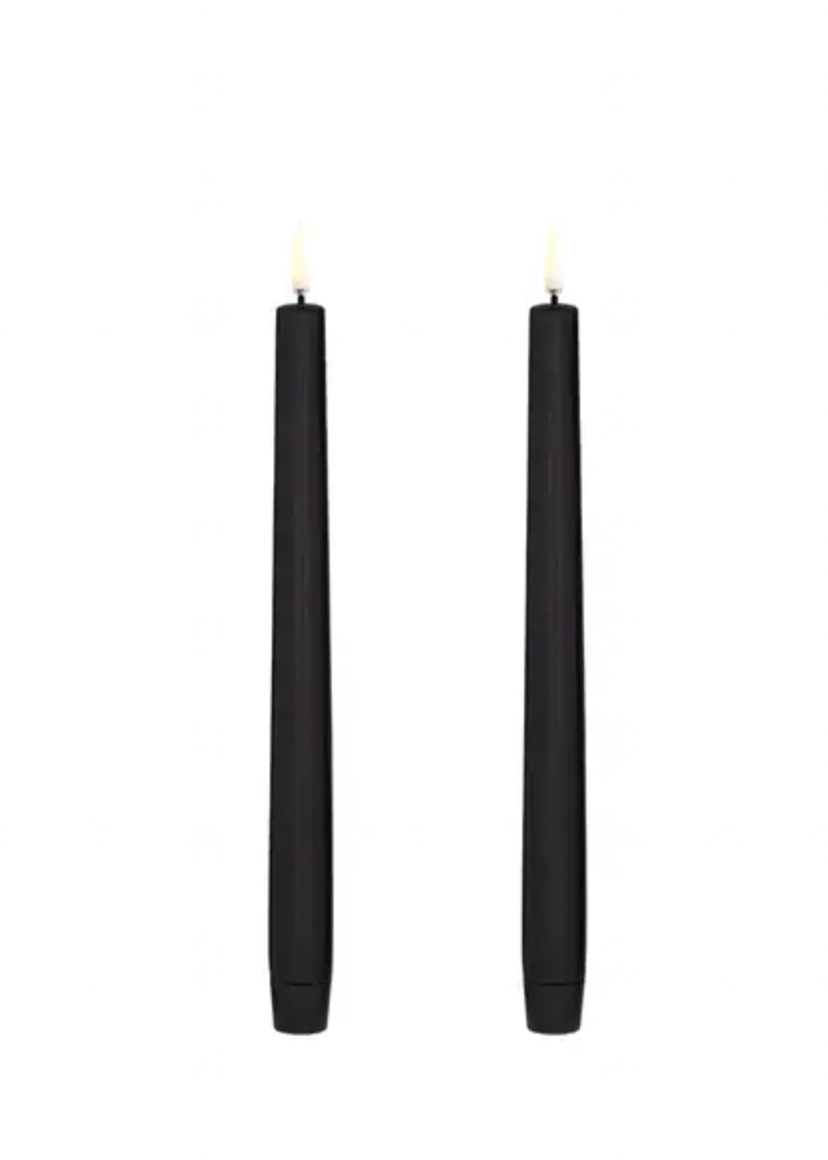UYUNI UYUNI - Led Dinerkaars Zwart - 2,3 x25CM - Set van 2