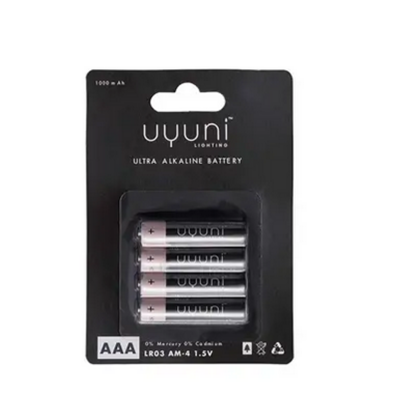 UYUNI UYUNI - AAA Batterijen 4-pack