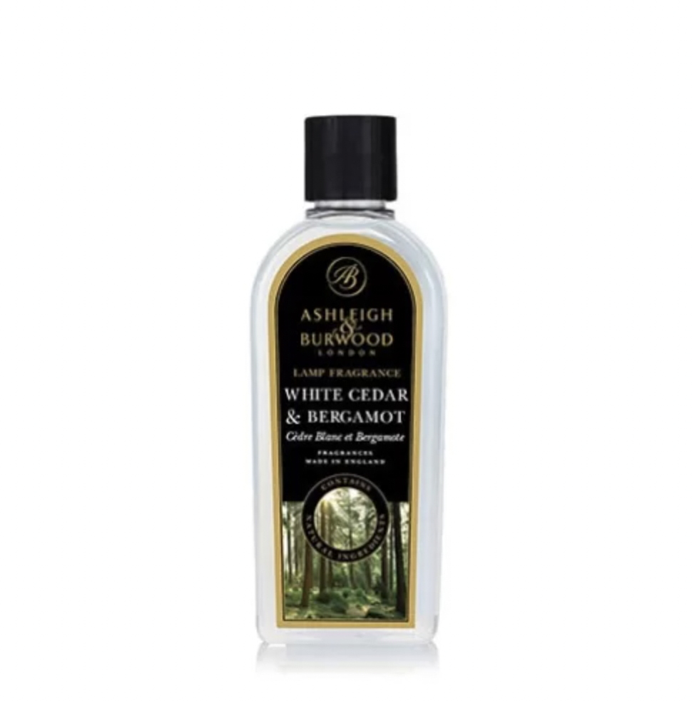 ASLEIGH BURWOOD ASLEIGH & BURWOOD - Lamp olie 500 ml White Cedar & Bergamot