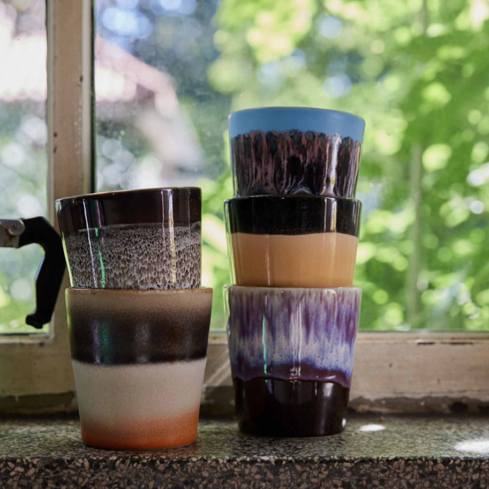 HKLIVING HKLIVING - 70's Koffie mok Yeti ACE7187