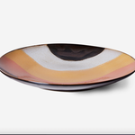 HKLIVING HKLiving - Dinner plate retro wave Ace7183