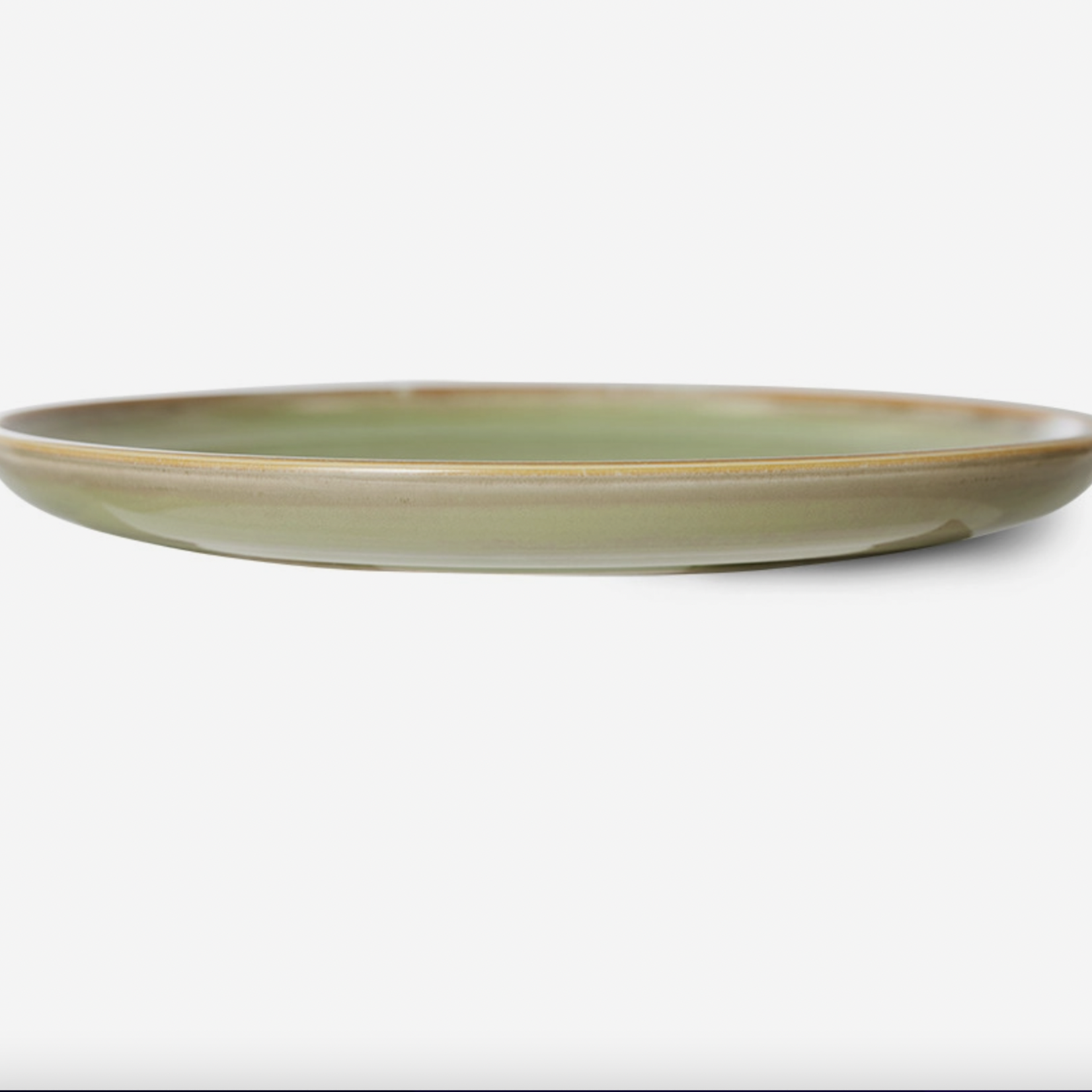 HKLIVING HKLIVING - Chef ceramics diner bord moss green ACE7147