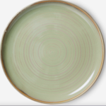 HKLIVING HKLIVING - Chef ceramics diner bord moss green ACE7147