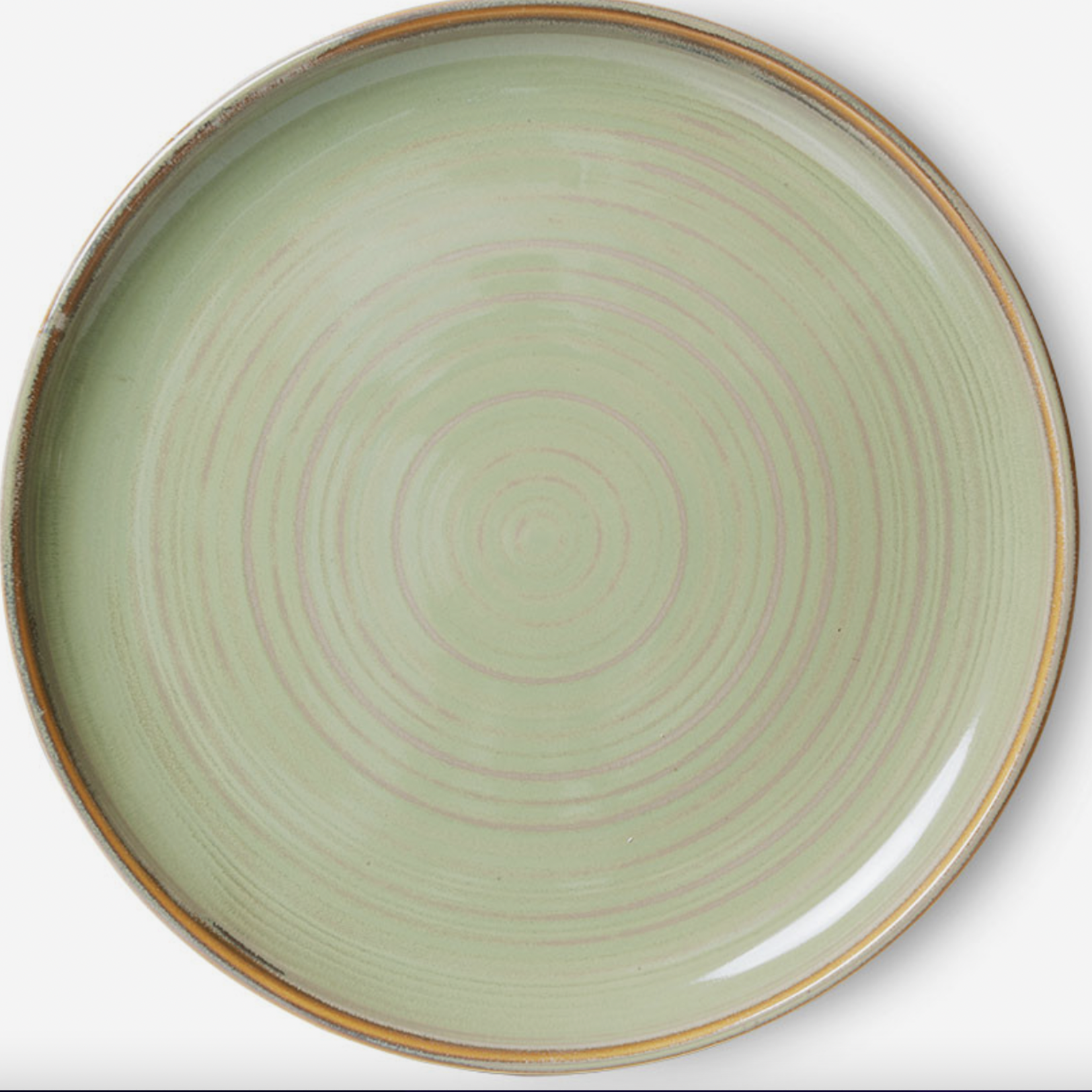 HKLIVING HKLIVING - Chef ceramics diner bord moss green ACE7147