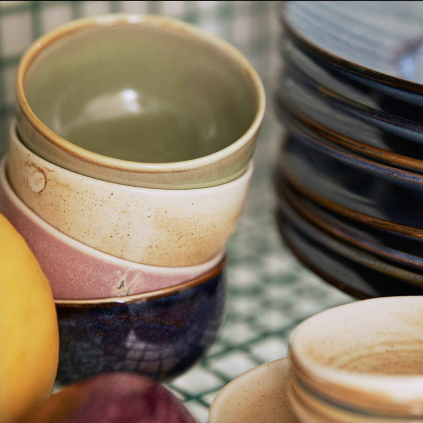 HKLIVING HKLIVING - Chef Ceramics kom moss green ACE7154