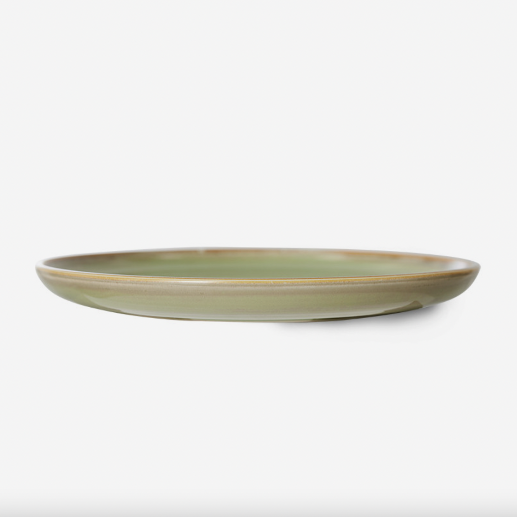 HKLIVING HKLIVING - Chef ceramics ontbijtbord moss green ACE7150