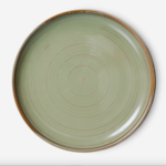 HKLIVING HKLIVING - Chef ceramics ontbijtbord moss green ACE7150