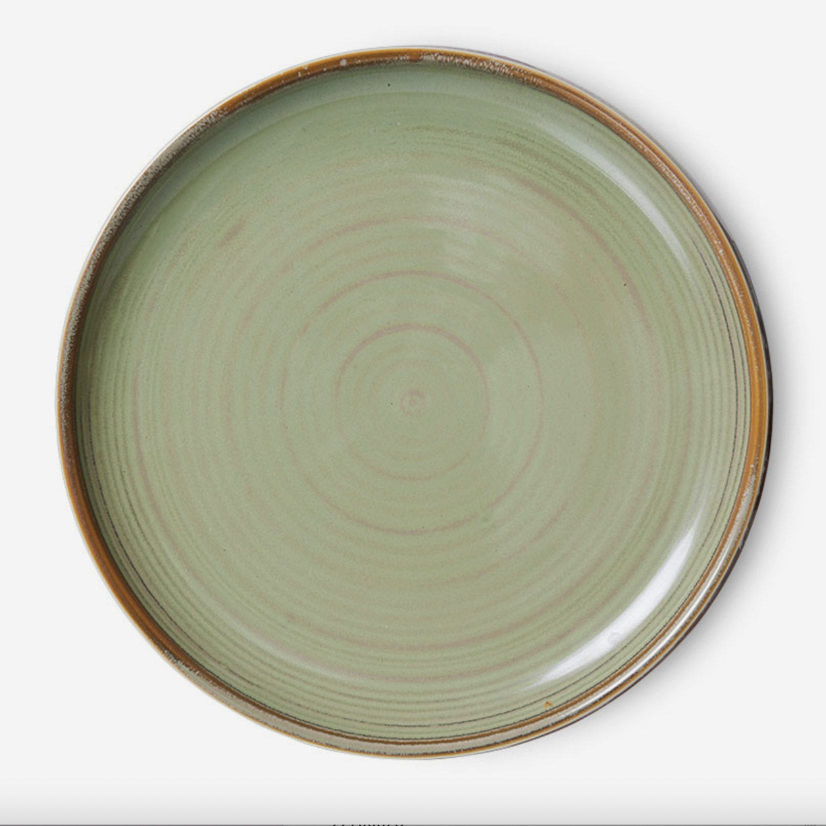 HKLIVING HKLIVING - Chef ceramics ontbijtbord moss green ACE7150