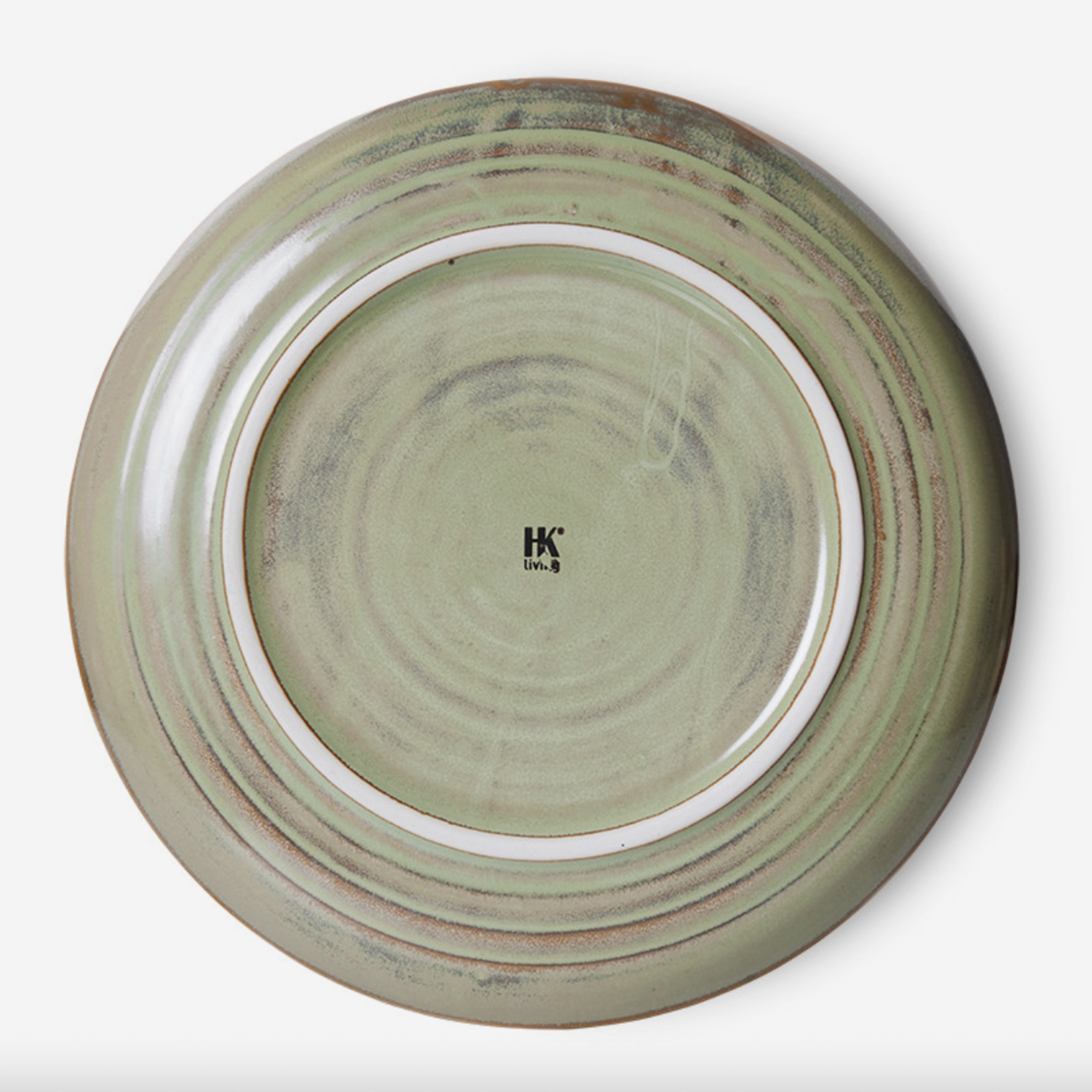 HKLIVING HKLIVING - Chef ceramics ontbijtbord moss green ACE7150