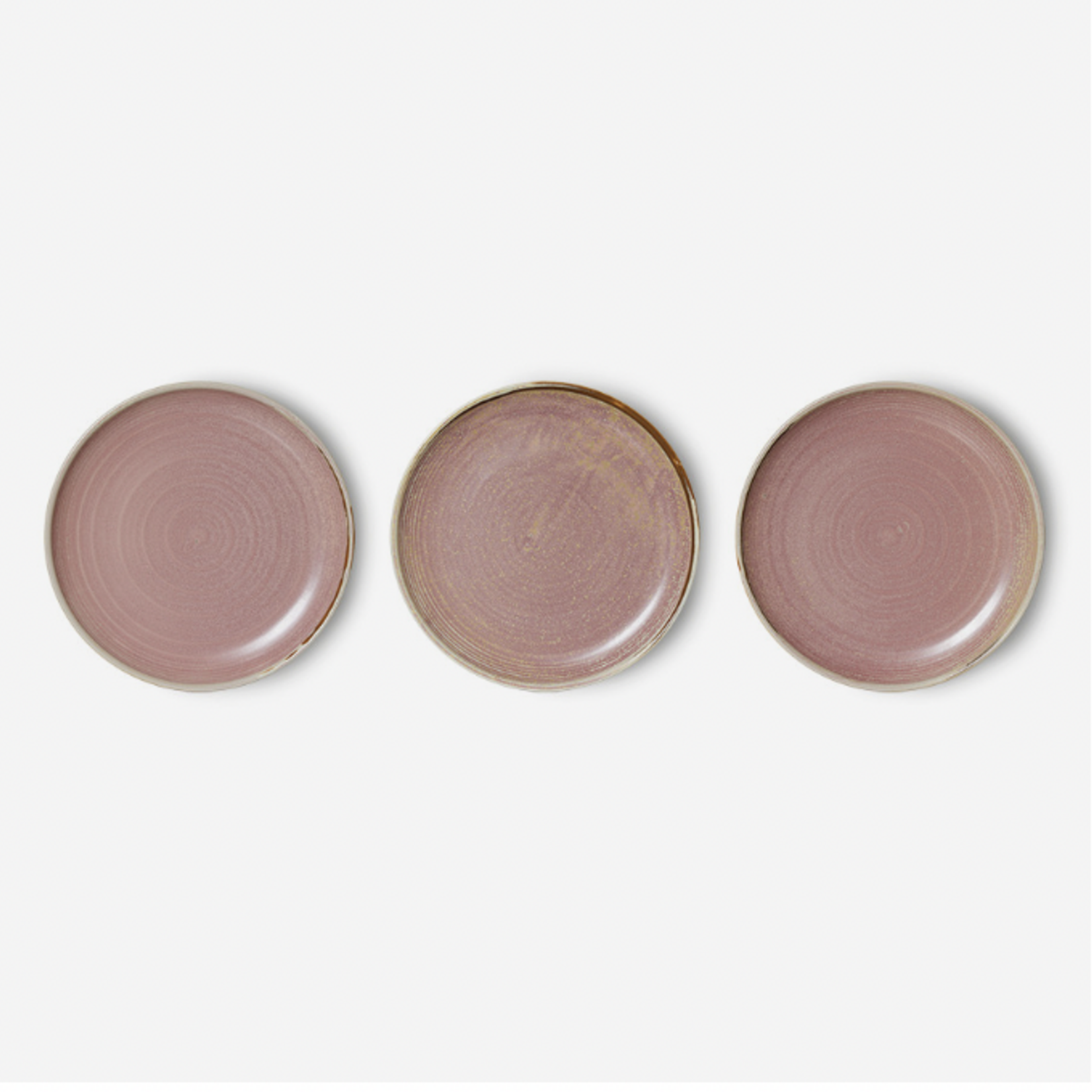 HKLIVING HKLIVING - Chef ceramics ontbijt bord rustic pink ACE7149