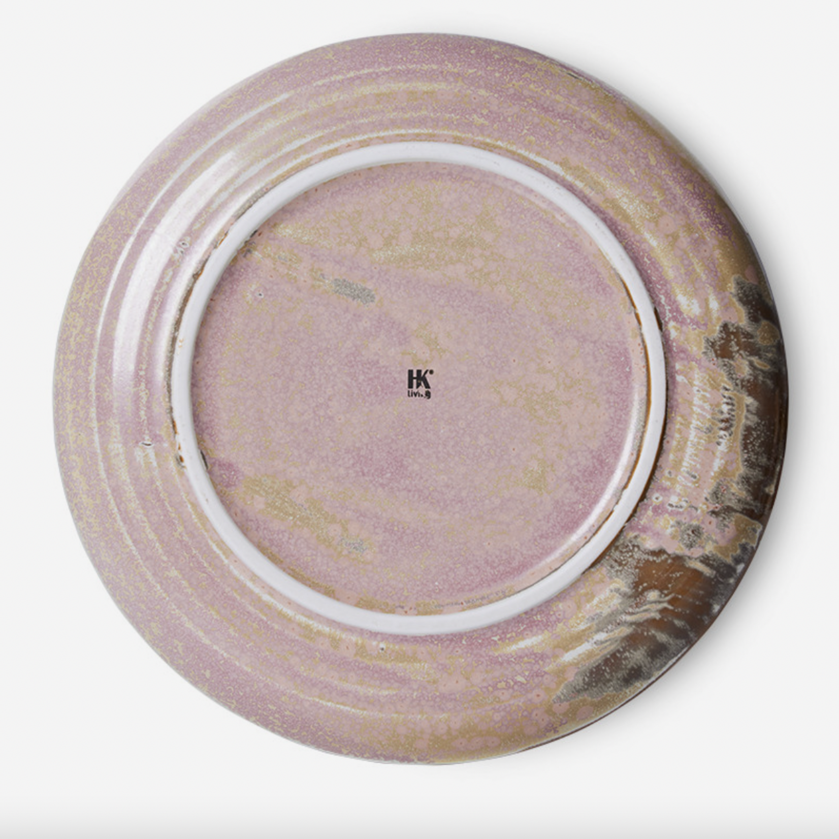 HKLIVING HKLIVING - Chef ceramics ontbijt bord rustic pink ACE7149